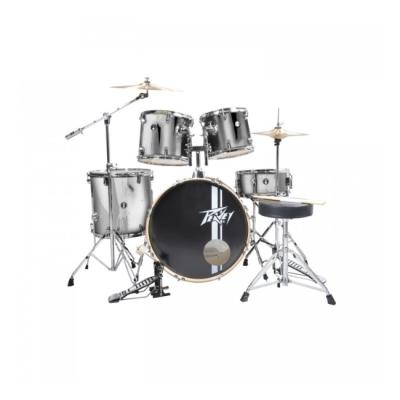 PEAVEY PV 5PC Drum Set Silver